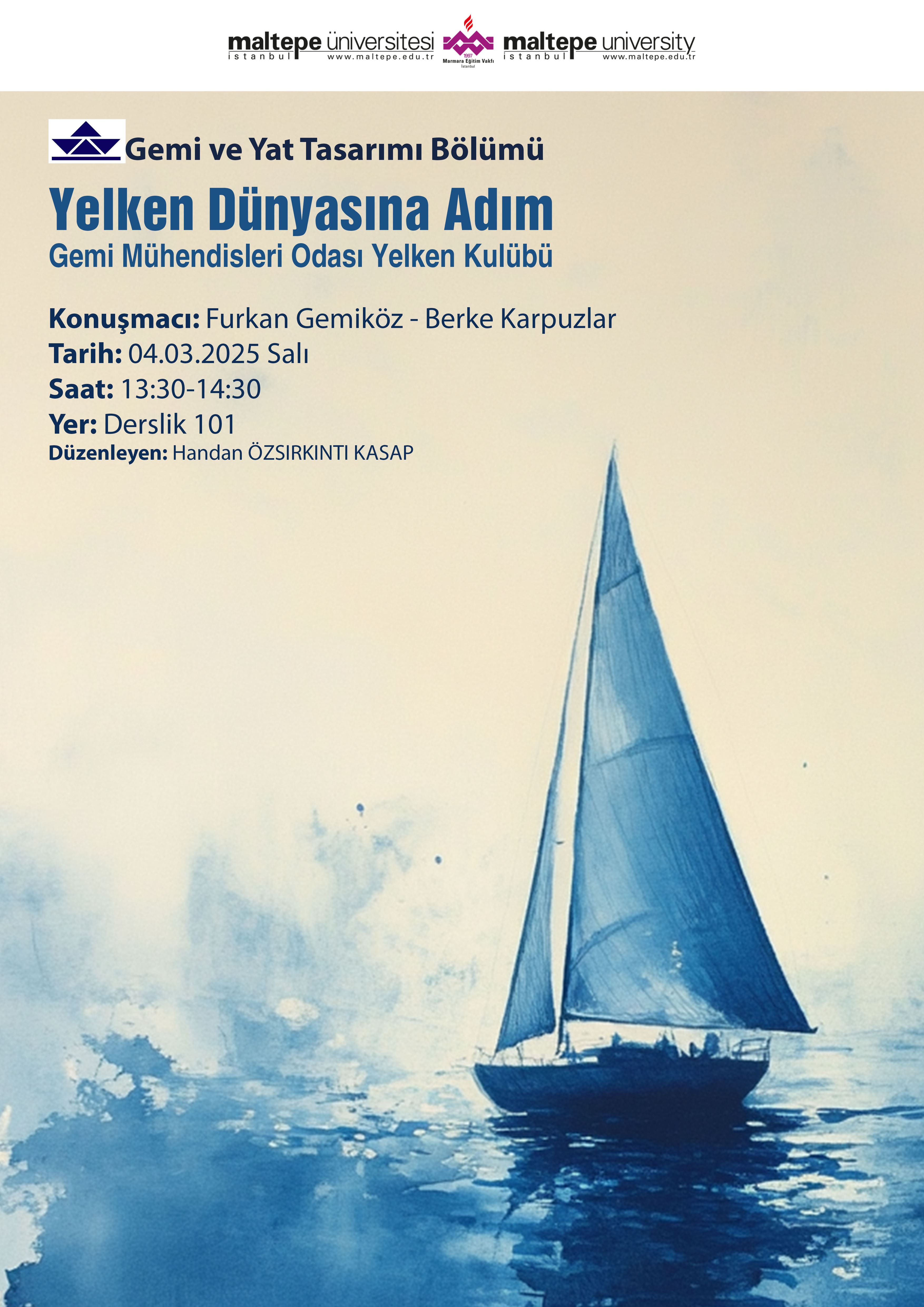 "Yelken Dünyasına Adım" Furkan Gemiköz-Berke Kapuzlar